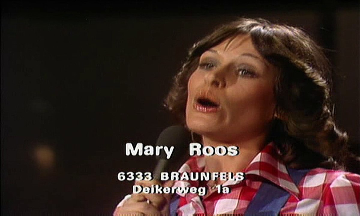Mary Roos - Eine Liebe ist wie ein Lied 1975