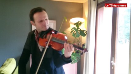 Morlaix. Dimitri Artemenko, violoniste sans frontières (Le Télégramme)