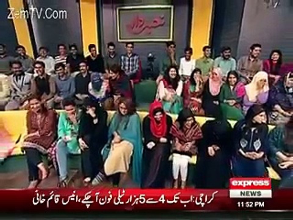 Comedy on Smoking - Khabardar with Aftab Iqbal