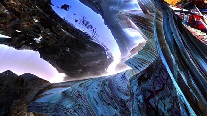 Quantum Parallel: Fractal 3D Art Inspired by Quantum Data