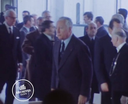 Inauguration de l'aéroport de Roissy-Charles de Gaulle