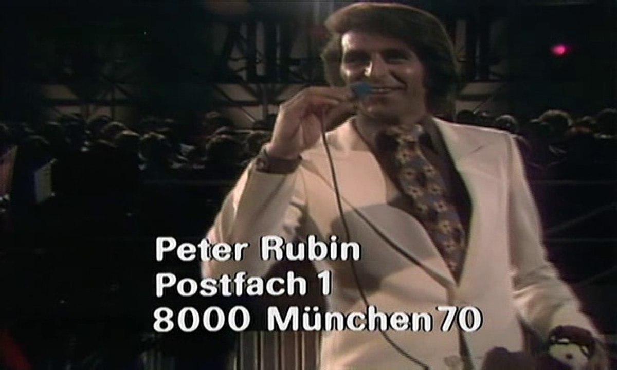 Peter Rubin - Begraben wir den Streit 1976