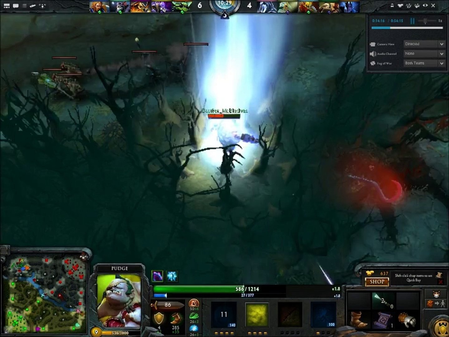Dpossifermcbladvas Dppizzabagel Pudge Fountain Hook Triple Kill