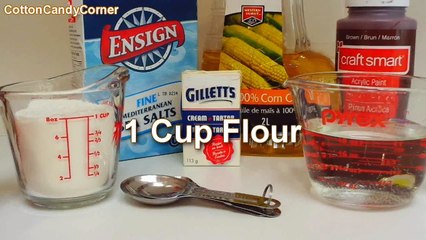 How to make Play Dough Recipe Sandy Beach