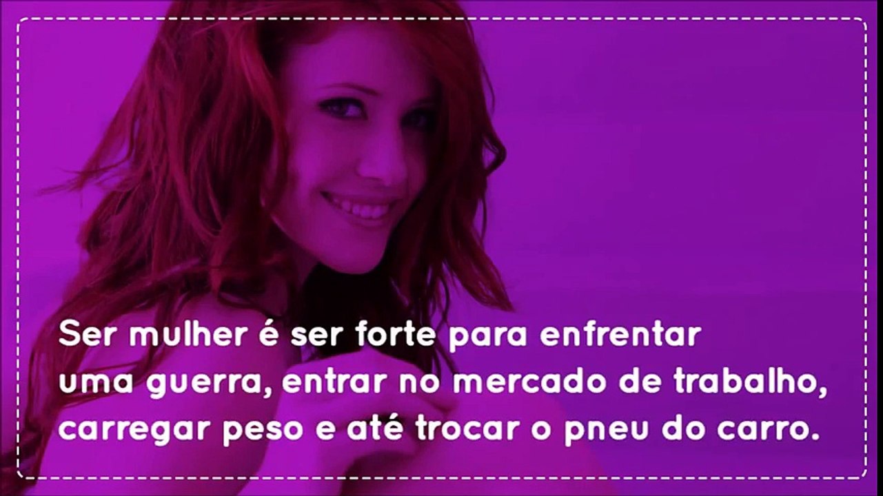 Mensagens para o Dia da Mulher. Parabéns, mulher!