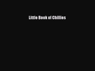 PDF Little Book of Chillies  Read Online