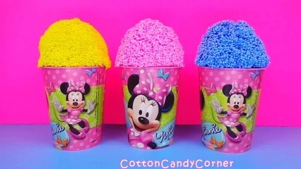 Ice Cream Surprise Eggs Kinder Surprise Disney Minnie Mouse CottonCandyCorner