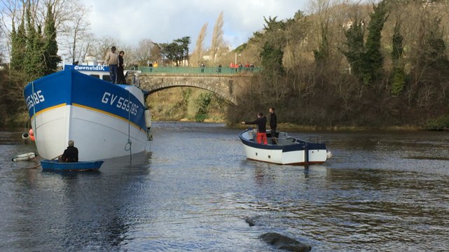 Le Gwenvidik a été remis à l'eau