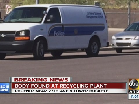 Body found at Phoenix recycling plant