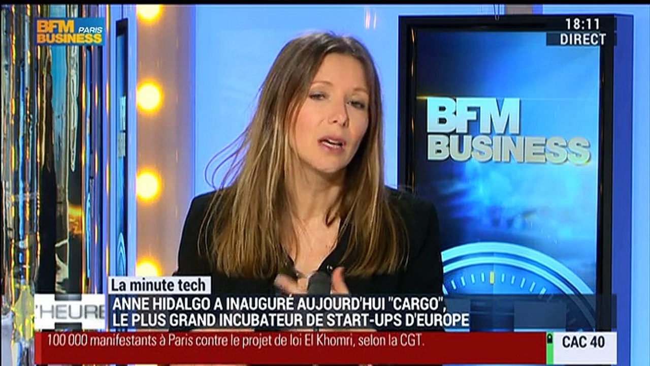 La Minute Tech: Paris inaugure Cargo, le plus gros incubateur de startups d'Europe - 09/03