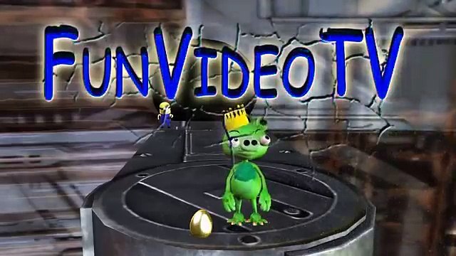 Angry Birds and the Minions d 3D animated Despicable Me parody mashup O