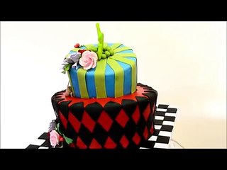Alice and Wonderland Theme cake