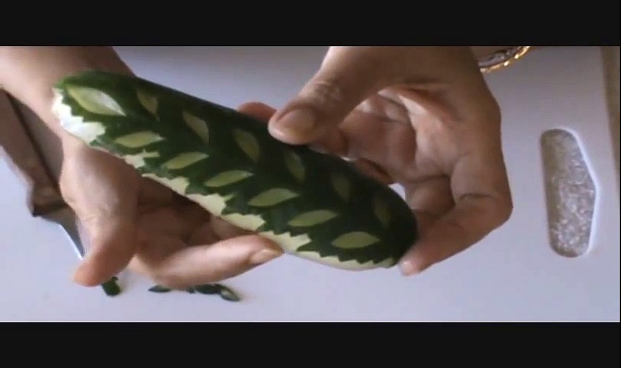 Art of Fruit and Vegetable Carving Part 26