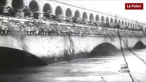 Des images spectaculaires de la crue de la Seine en 1910!