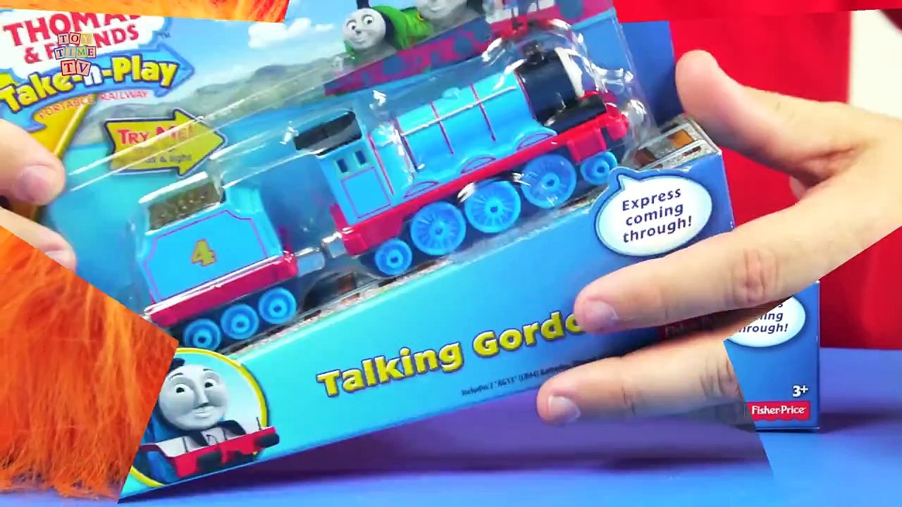 Thomas and Friends Talking Gordon Take-n-Play Portable Railway Review Fisher Price