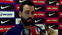 FCB Hoquei: Declaracions de Ricard Muñoz i Sergi Panadero prèvia partit vs CP Voltregà
