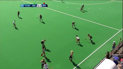 Pearce scores a 4th with a brilliant finish NZL 4-1 JPN