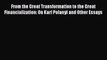 [PDF] From the Great Transformation to the Great Financialization: On Karl Polanyi and Other