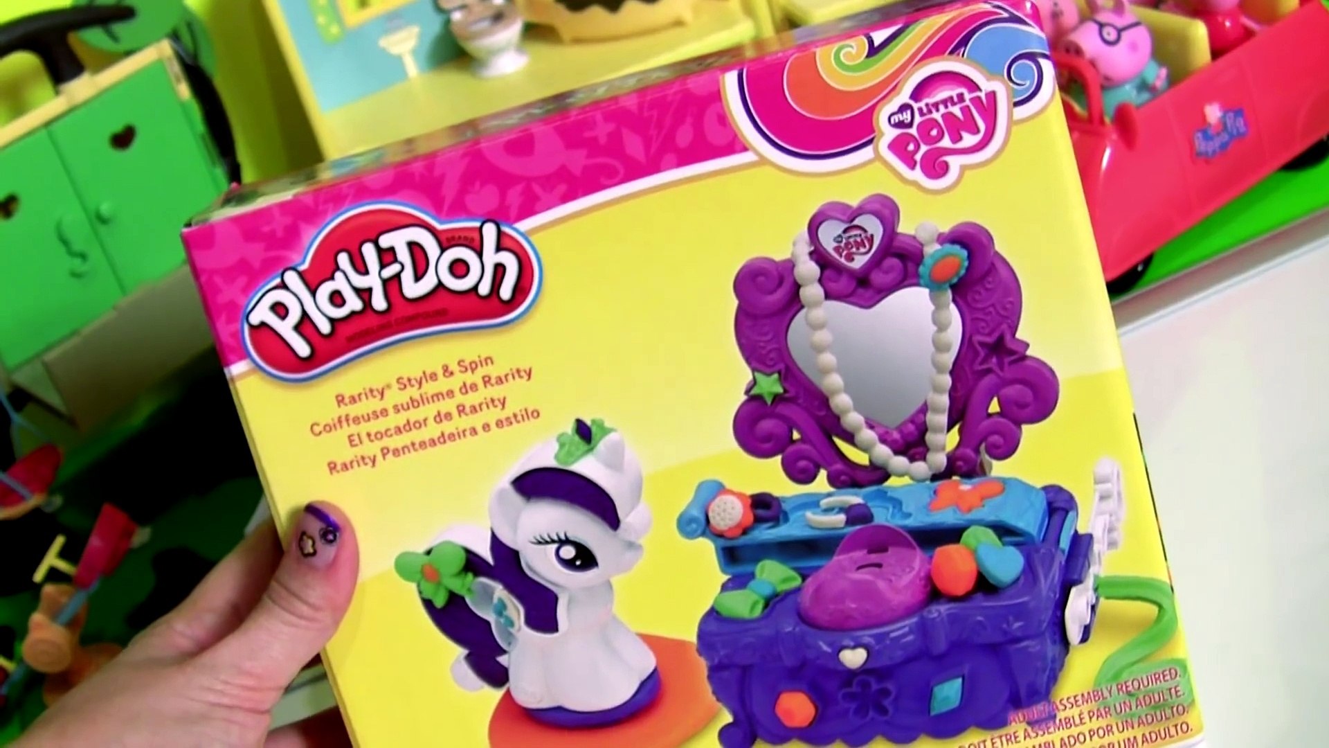 play doh rarity style and spin