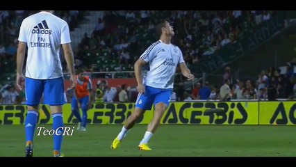 Cristiano Ronaldo - Crazy Freestyle & Warm Up Skills ¦HD¦ Teo CRi