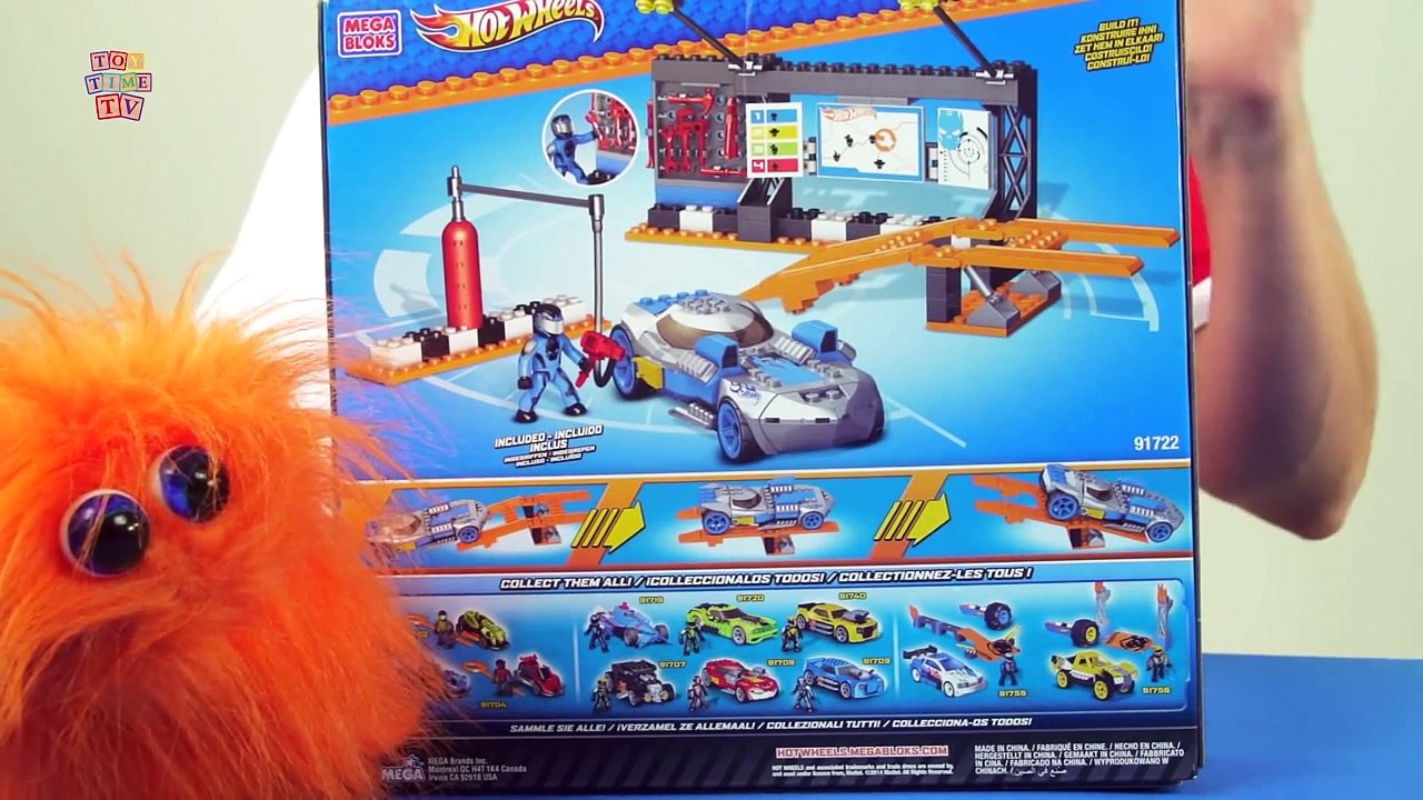 Mega Bloks Hot Wheels Speed Race Pit Stop Build it Playset Toy