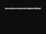 [PDF] Curso básico de derecho (Spanish Edition) [Read] Full Ebook