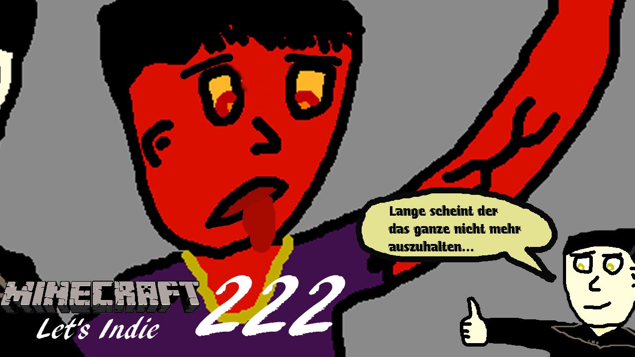 Minecraft Let's Indie 222: DK hat Durst