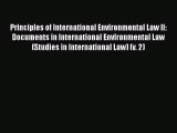 [PDF] Principles of International Environmental Law II: Documents in International Environmental