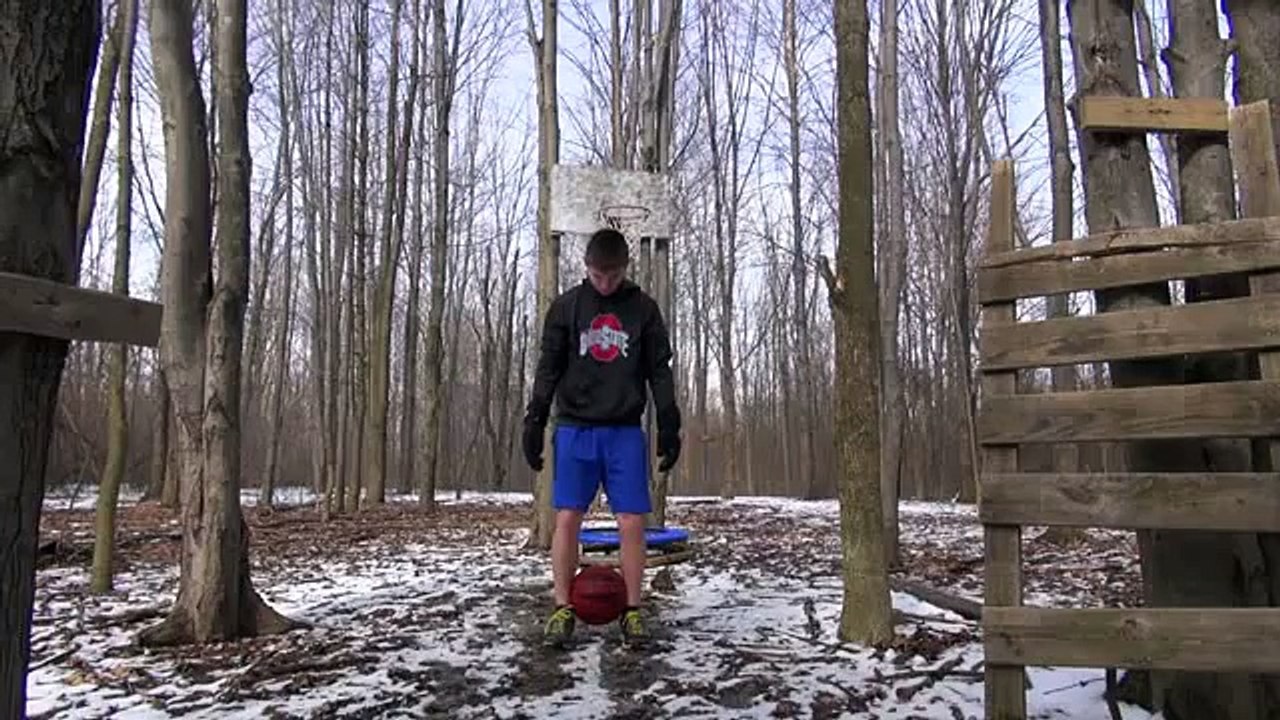 Back Handspring Basketball Trick Shot Jokeroo