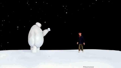 Big Hero 6 VIRAL VIDEO - Baymax vs. Snowball (2014) - Disney Animation Movie HD