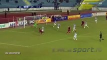 Italian keeper making an astonishing quadruple save