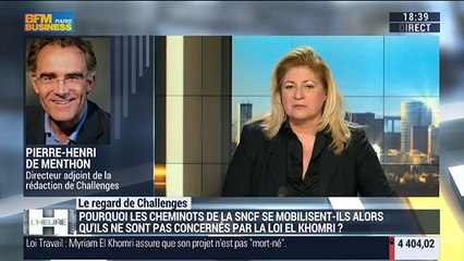 Le regard de Challenges: Pourquoi les cheminots de la SNCF se mobilisent-ils ? - 08/03