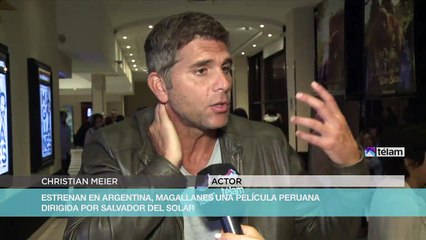 Entrevista a Christian Meier en el Avant Premier 'Magallanes'