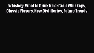 Read Whiskey: What to Drink Next: Craft Whiskeys Classic Flavors New Distilleries Future Trends