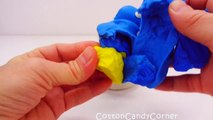 Play Doh Snowman Surprise Egg Olaf Dory Shopkins CottonCandyCorner