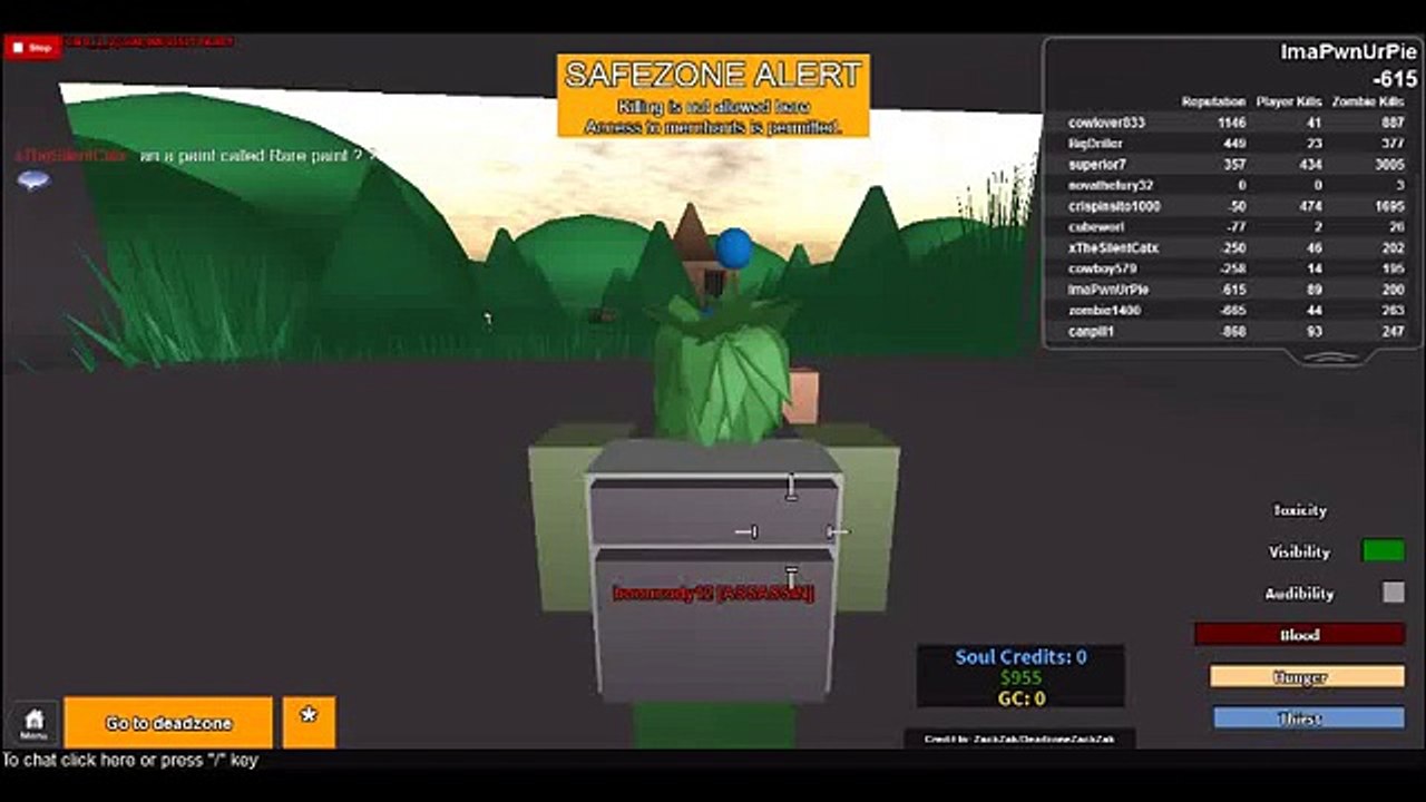 Roblox Deadzone Remade Glitch Video Dailymotion - roblox funxyt robux