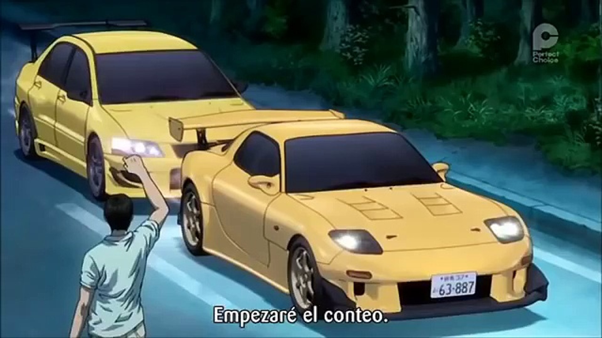 頭文字d Fifth Stage Fd3s Vs Evo バトルシーン Video Dailymotion
