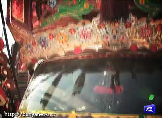 Determined Shamim Akhtar drives truck