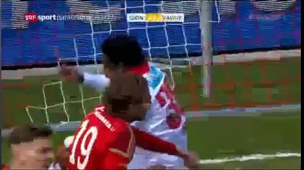 FC Sion 1-1 FC Vaduz 06/03/16