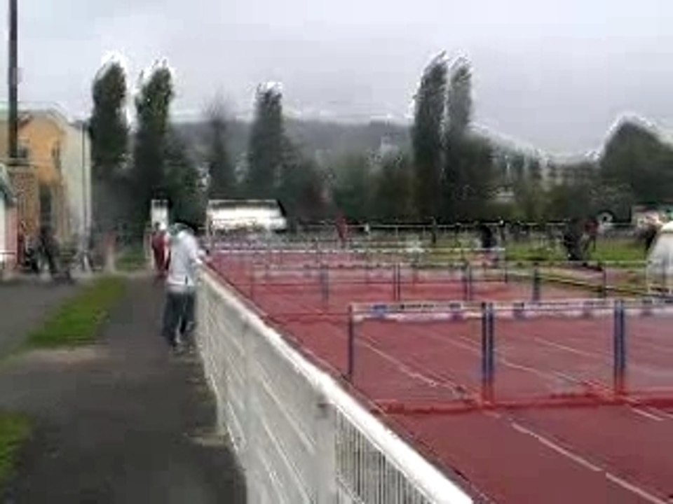 100 mètres haies Alexis & Romain