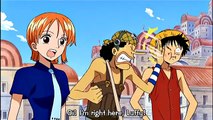 One Piece Funny moments: Luffy,Sanji and Zoro mistaking Kaku for Usopp