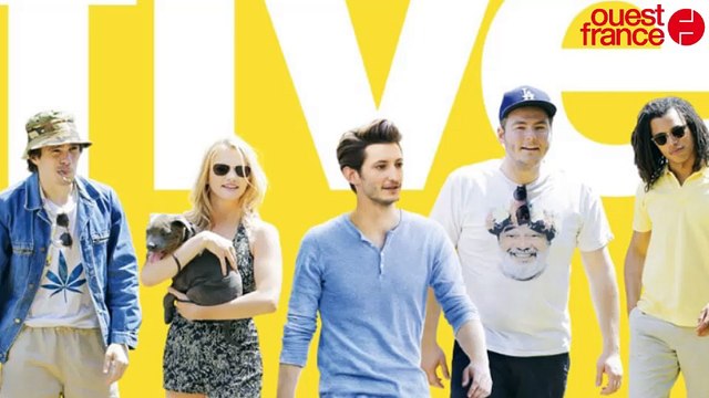 L'équipe du film Five à la rédaction Ouest-France du Mans