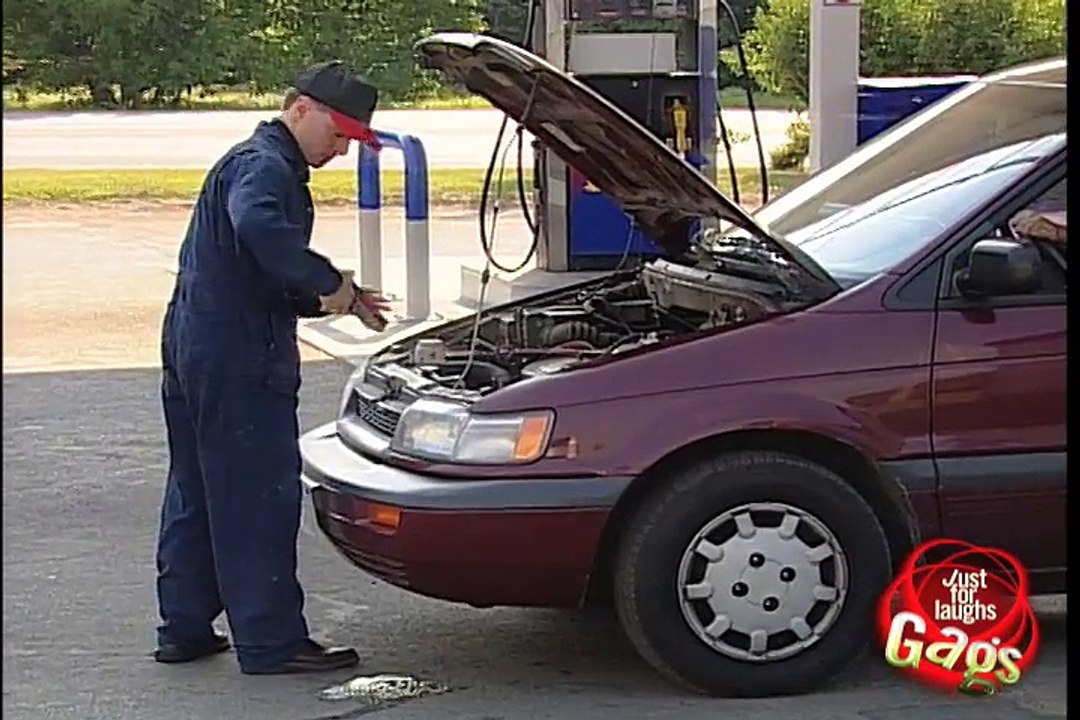 Exploding car prank