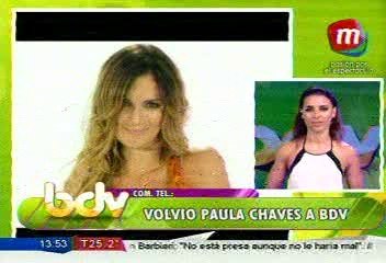 Pedro, Paula y Oli en BDV - 08 de Marzo