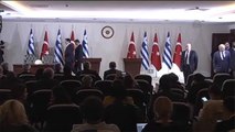 Davutoğlu-Çipras Basın Toplantısı 1