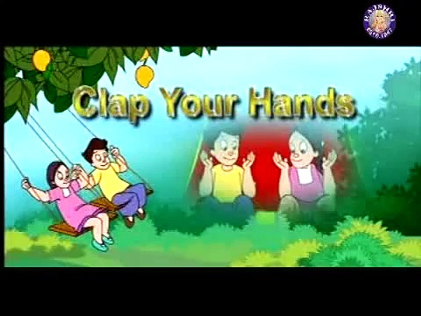 Babies Nursery Poem Clap Your Hands with lyrics (HD) - Dailymotion Video