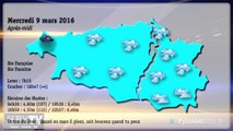 [HPyTv] La Météo des Pyrénées Tarbes Pau Bayonne (9 mars 2016)