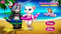 Angela And Tom Summer Break | Children Games To Play | totalkidsonline
