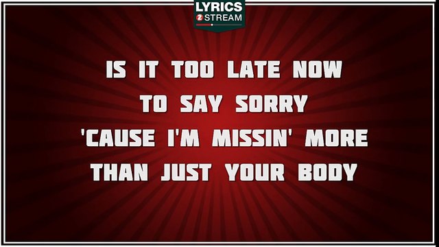 Sorry Justin Bieber Tribute Lyrics Video Dailymotion