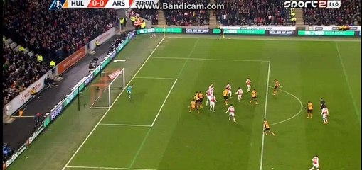 Hull City goal disallowed - Hull City vs Arsenal 08-03-2016
